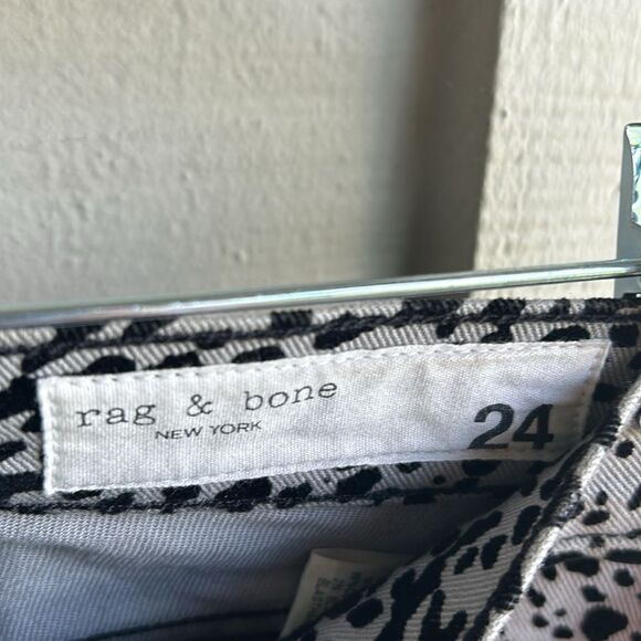 NWT Rag & Bone Hana Cheetah Print Crop Jean Size: 24 - Picture 11 of 15